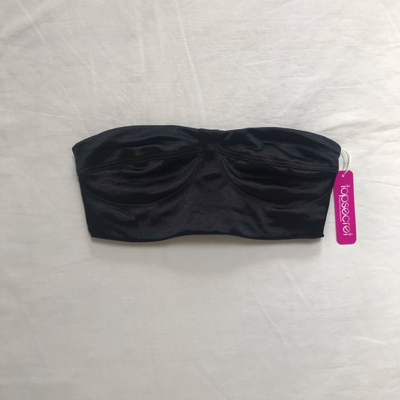 Top Secret Satin Bustier - Picture 2 of 4